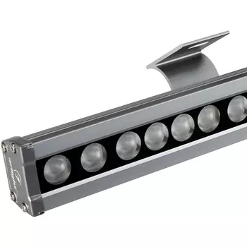 Линейный прожектор LED AR-LINE-1000-36W Warm3000 (GR, 15 deg, 230V) (Arlight, IP65 Металл, 3 года) 045475