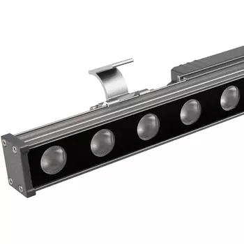 Линейный прожектор LED AR-LINE-500-12W Day4000 (GR, 15x60 deg, 230V) (Arlight, IP65 Металл, 3 года) 041725