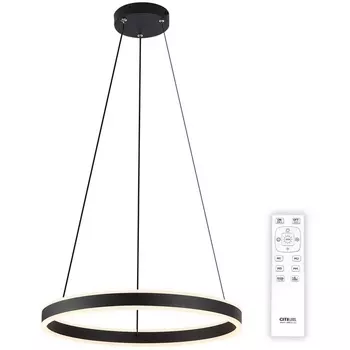 Люстра с пультом подвесная LED Citilux Дуэт CL719501 кольцо