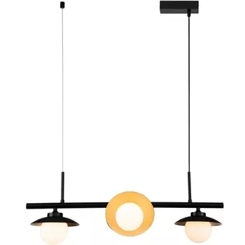 Люстра подвесная (10015/4P Black) Indigo Corazza V000281 в форме шара