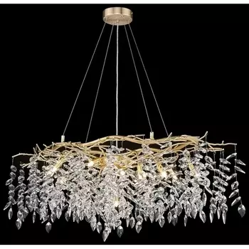 Люстра хрустальная подвесная Wertmark Damiana WE184.12.423