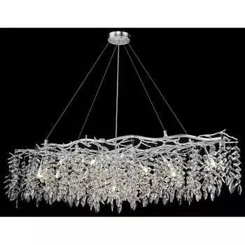 Люстра хрустальная подвесная Wertmark Damiana WE184.15.223