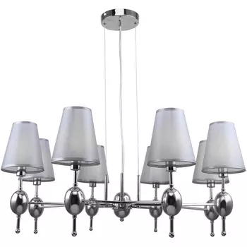 Люстра подвесная E14*40W Nickel Escada Elegy 2106/8S