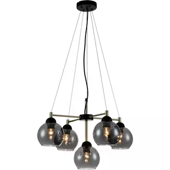 Люстра подвесная (11029/5P Black) Indigo Grappoli V000215
