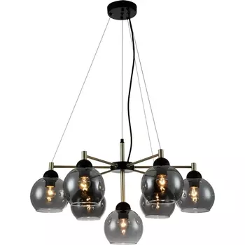 Люстра подвесная (11029/7P Black) Indigo Grappoli V000216