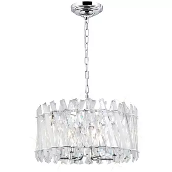 Люстра подвесная хрустальная Хром Citilux Ингвар CL334261