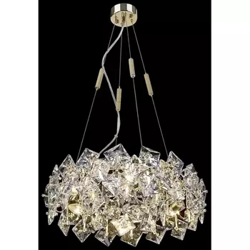 Люстра подвесная хрустальная Wertmark Norma WE155.06.303
