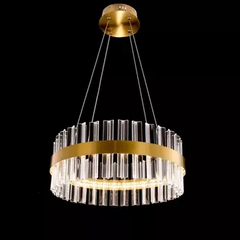 Люстра подвесная хрустальная с пультом Citilux Рианна CL337043