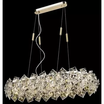 Люстра подвесная хрустальная Wertmark Norma WE155.10.323