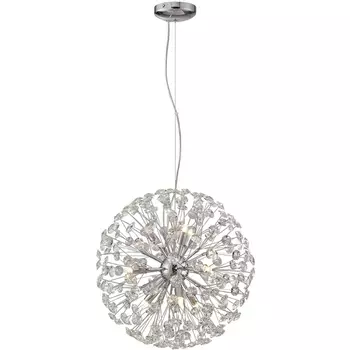 Люстра хрустальная подвесная Lussole LSP-8462 в форме шара