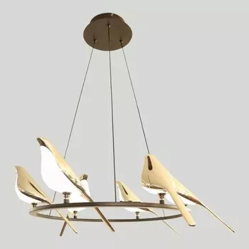 Люстра LED подвесная птички Lussole LSP-8641