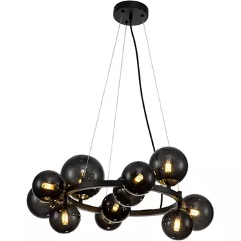 Люстра подвесная (11018/11P Black) Indigo MOLECOLA V000195 в форме шара