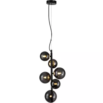 Люстра подвесная (11018/6P Black) Indigo MOLECOLA V000197 в форме шара