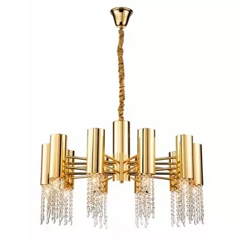 Люстра хрустальная подвесная Moderli Klimand V10010-10P с подвесками