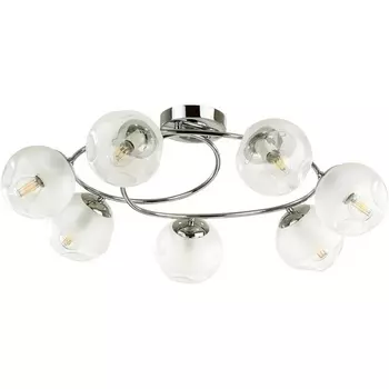 Люстра потолочная хром E14 7*40W Lumion BELINDA 5209/7C
