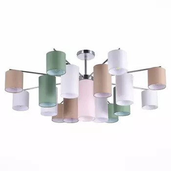 Люстра потолочная на штанге Evoluce Essenza SLE300602-17