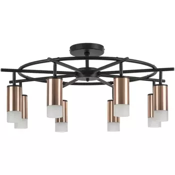 Люстра потолочная на штанге (571718+214430-8+202431-8) Lightstar RULLO LR7183081