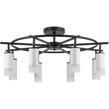 Люстра потолочная на штанге (571718+214436-8+202431-8) Lightstar RULLO LR7183681