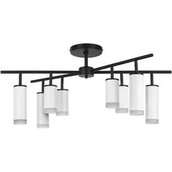 Люстра потолочная на штанге (571728+214436-4+214486-4+202430-8) Lightstar RULLO LR7283648640