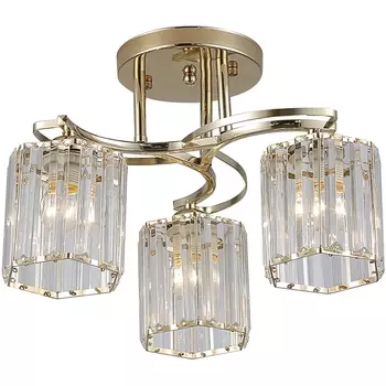 Люстра потолочная на штанге Angelina 9077-303 3 x Е27 40 Вт (Rivoli)