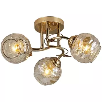 Люстра потолочная на штанге Ashley 9098-303 3 * Е14 60 Вт (Rivoli)