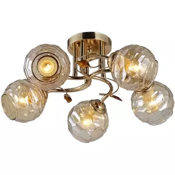 Люстра потолочная на штанге Ashley 9098-305 5 * Е14 60 Вт (Rivoli)