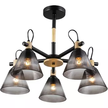 Люстра потолочная на штанге * Е27 Вт Rivoli Elmira 9117-305