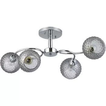 Люстра потолочная на штанге E27*40W Escada Emily 1174/4P в форме шара