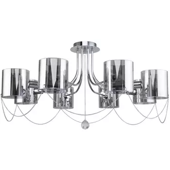 Люстра хрустальная потолочная на штанге E14*40W Escada Intense 683/8P