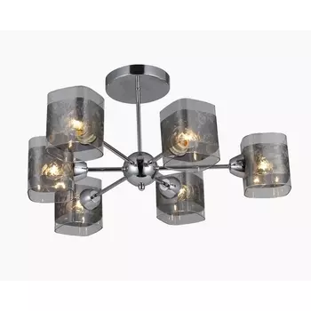 Люстра потолочная на штанге Juanita 9097-306 6 * Е14 60 Вт (Rivoli)