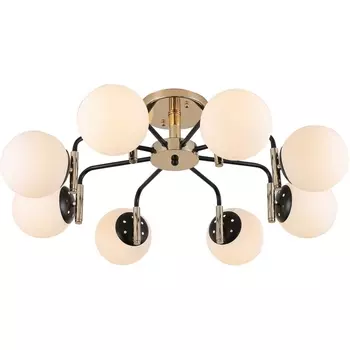 Люстра потолочная на штанге Valencia 9091-308 8 * Е27 40 Вт (Rivoli)