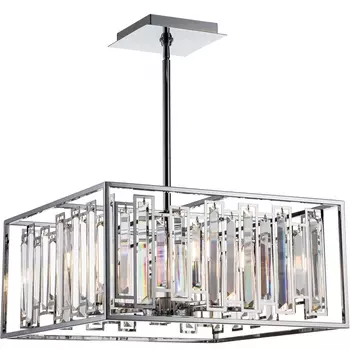 Люстра потолочная на штанге (12001/5R Chrome) Indigo Valzer V000064