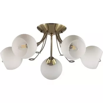 Люстра потолочная античная латунь E14 5*40W Lumion Tula 5265/5C