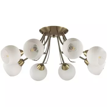 Люстра потолочная античная латунь E14 8*40W Lumion Tula 5265/8C