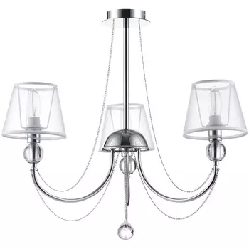 Люстра с подвесками из хрусталя Freya Beverly FR5661-PL-03-CH