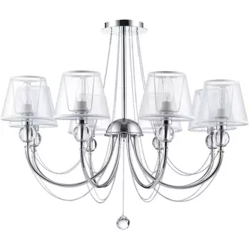 Люстра с подвесками из хрусталя Freya Beverly FR5661-PL-08-CH