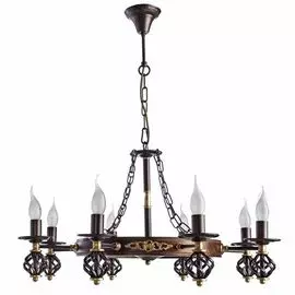 Люстра Artelamp Cartwheel A4550LM-8CK