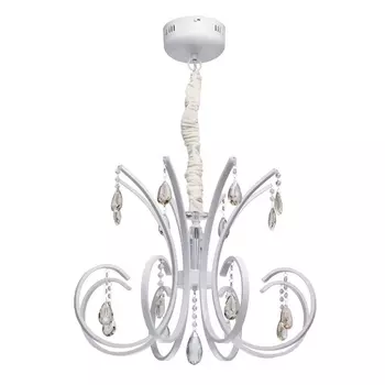 Люстра светодиодная с хрусталем DeMarkt Аурих 496016408