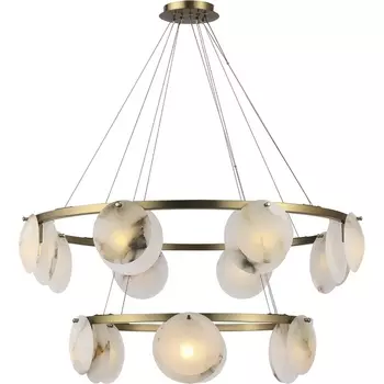 Люстры подвесная ST Luce Clam SL1520.303.14 Латунь/Алебастр G9 14*5W 4000K