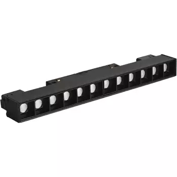 Магнитный трековый светильник 220V светодиодный Crystal Lux CLT 0.33 001 12W BL T4000K