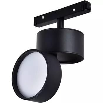 Магнитный трековый светильник LED 48V 10Вт 3000К с направленным светом черный Б0054818 ЭРА Nova TRM20-5-10W3K-B