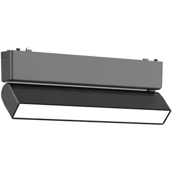 Магнитный трековый светильник ST Luce Skyflat ST676.436.10 черный LED 1*10W 48V