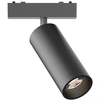 Магнитный трековый светильник ST Luce Skyflat ST677.436.18 черный LED 1*18W 48V