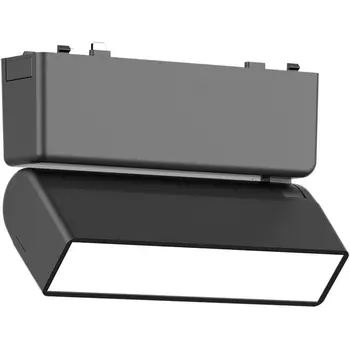 Магнитный трековый светильник ST Luce Skyflat ST676.436.05 черный LED 1*5W 48V