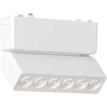 Магнитный трековый светильник ST Luce Skyflat ST675.536.06 белый LED 1*6W 48V