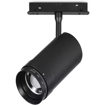 Магнитный трековый светильник ST Luce Skyline 48V ST357.436.20 ZOOM черный LED 1*20W