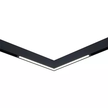 Магнитный трековый светильник ST Luce Skyline 48V ST800.409.20 черный LED 1*20W 2700K-6500K