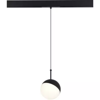 Магнитный трековый светильник ST Luce Skyline 48V ST681.446.07 черный LED 1*7W