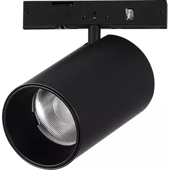 Магнитный трековый светильник ST Luce Super5 ST671.436.05 черный LED 1*5W 24V