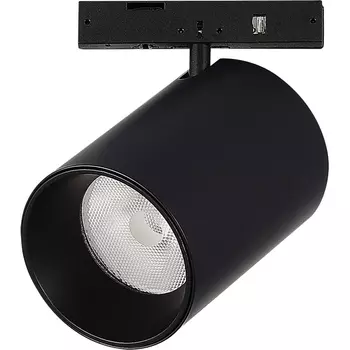 Магнитный трековый светильник ST Luce Super5 ST671.436.09 черный LED 1*9W 24V